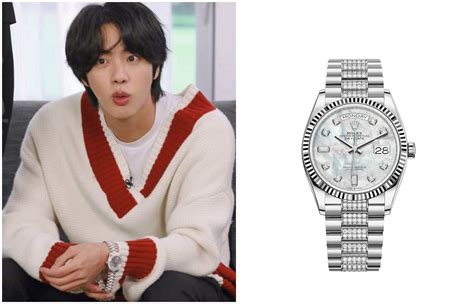 jin rolex watch|rolex bts boys.